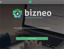 Tablet Screenshot of bizneo.com